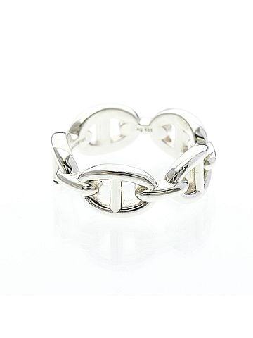 Hermès Hermes Chaine D'ancre Ring PM Silver 925 Fashion No Stone Band Ring Silver (view 2)
