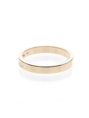 Cartier Cartier C De Cartier Ring With 1 Diamond Pink Gold (18K) Fashion Diamond Band Ring Pink Gold (view 2)