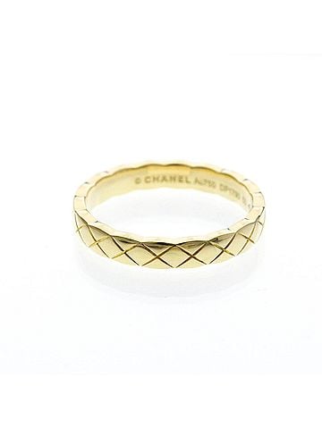Chanel Chanel Coco Crush Ring Mini Model J11794 Yellow Gold (18K) Fashion No Stone Band Ring Gold (view 1)