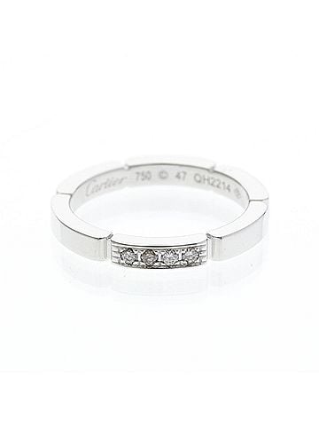 Cartier Cartier Maillon Panthère Ring With 4 Diamonds Pink Gold (18K) Fashion Diamond Band Ring Pink Gold (view 1)