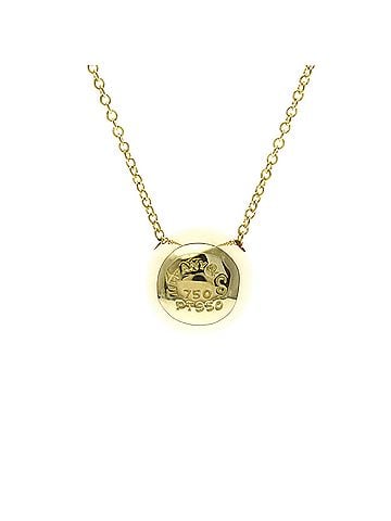 Tiffany & Co. Tiffany Dots Ball Necklace Yellow Gold (18K),Platinum Diamond Women,Men Fashion Necklace (Gold) (view 2)