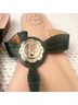Jack Rogers 100% Leather Animal Print Green Gold Sandals Size 9 1/2 - photo 6