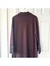 Magic Stripes Burgundy Gray Denim Jacket Size M - photo 5