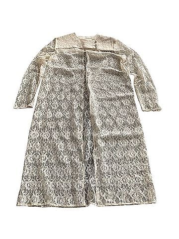 Toni Todd Vintage Sheer Lace Duster Cardigan Coat (view 1)