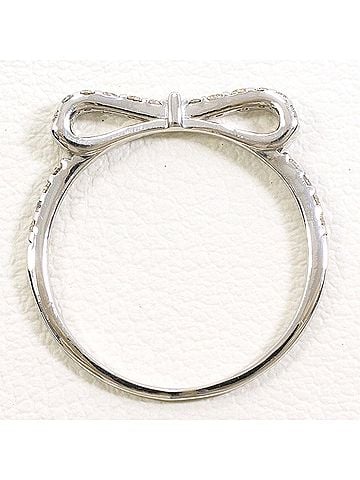 Unbranded PT900 Platinum Ring with 0.17ct Diamond, Total Weight 1.5g, Like New Condition. (view 2)