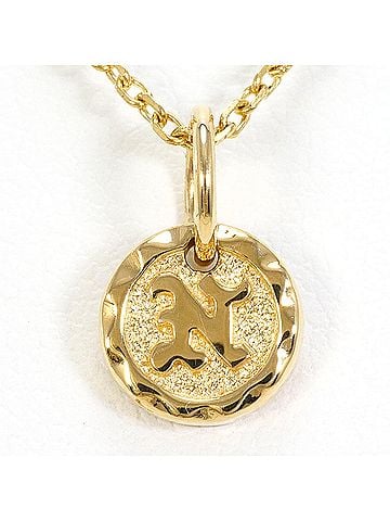 Unbranded K14 14K Yellow Gold Necklace, Total Weight 2.9g, 45cm, Like New Condition. (view 1)