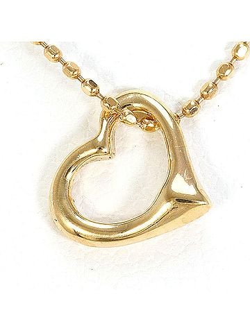 Unbranded K10 10K YG Yellow Gold Necklace, Total Weight 1.2g, 40cm, Like New Condition (view 1)