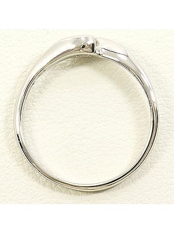 Unbranded PT900 Platinum Ring, 1 Diamond (0.20ct), Total Weight 3.2g, Like New Condition. (view 2)