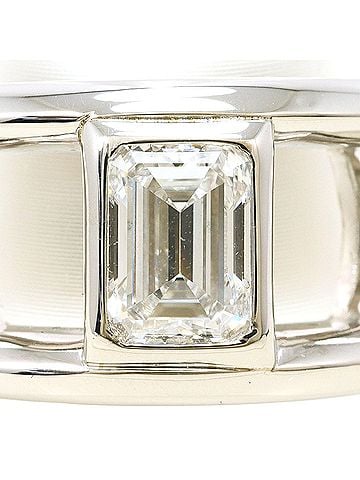 Unbranded PT900 Platinum Ring, VS Class 1 Diamond, 1.51ct, with Appraisal Certificate, Total Weight 14.5g, Like New Condition. (view 2)