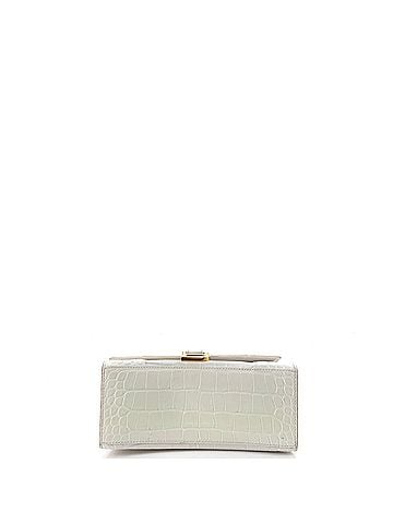 Balenciaga Hourglass Top Handle Bag Crocodile Embossed Leather Small (view 2)