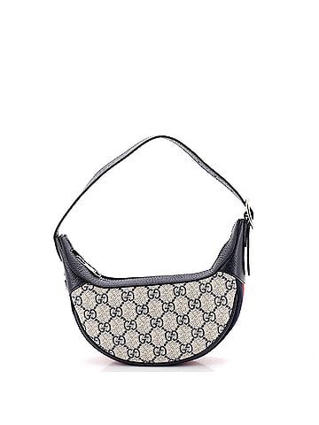 Gucci Ophidia Half Moon Bag GG Coated Canvas Mini (view 1)