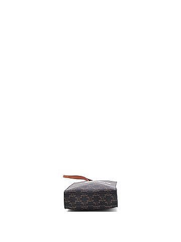 Céline Vertical Cabas Tote Triomphe Coated Canvas Mini (view 2)
