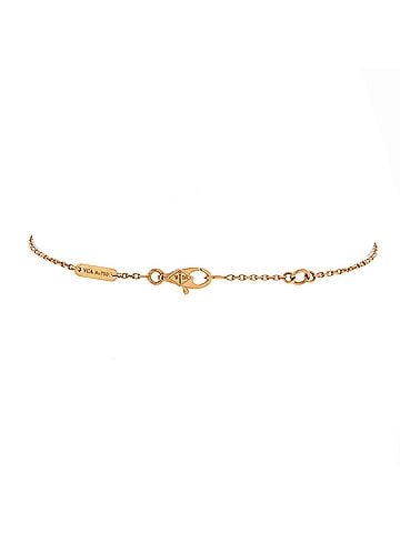 Van Cleef & Arpels Sweet Alhambra Butterfly Bracelet 18K Yellow Gold and Mother of Pearl (view 2)