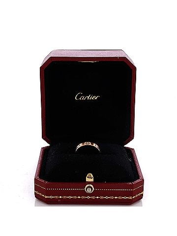 Cartier Love Wedding Band Ring 18K Rose Gold (view 2)