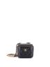 Chanel 100% Leather Black Tiny CC Link Vanity Case with Chain Quilted Caviar Mini One size - photo 1