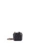 Chanel 100% Leather Black Tiny CC Link Vanity Case with Chain Quilted Caviar Mini One size - photo 4