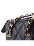 Chanel 100% Leather Black Tiny CC Link Vanity Case with Chain Quilted Caviar Mini One size - photo 6