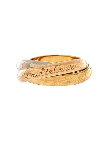 Cartier Les Must de Cartier Trinity Ring 18K Tricolor Gold (view 1)