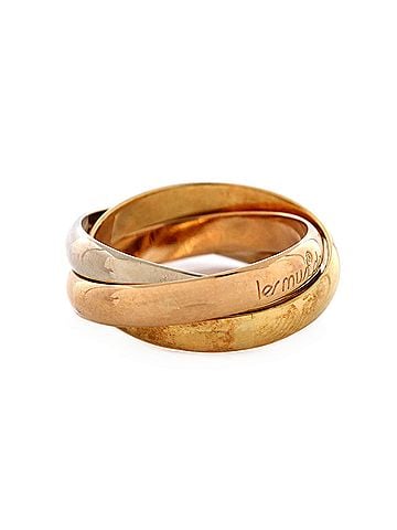 Cartier Les Must de Cartier Trinity Ring 18K Tricolor Gold (view 2)