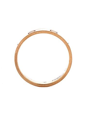 Cartier Love Wedding Band Ring 18K Rose Gold (view 2)