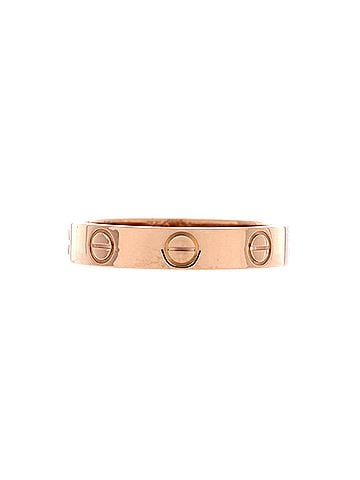 Cartier Love Wedding Band Ring 18K Rose Gold (view 1)