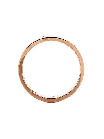 Cartier Love Wedding Band Ring 18K Rose Gold (view 2)