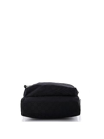 Gucci Web Flap Crossbody Bag Guccissima Nylon Medium (view 2)