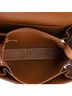 Céline Brown Tan Triomphe Shoulder Bag Canvas with Leather Medium One size - photo 5