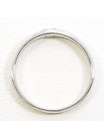 Unbranded PT950 Platinum Ring with 0.03ct Diamond, Total Weight 2.8g, Like New Condition. (view 2)