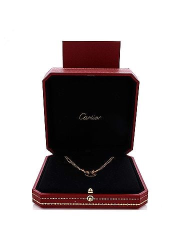 Cartier 2 Diamonds Love Pendant Necklace 18K Yellow Gold and Diamonds (view 2)
