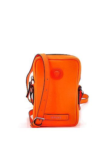 Versace Medusa Biggie Pouch Crossbody Bag Leather Micro (view 1)