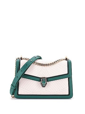 Bvlgari Serpenti Forever Shoulder Bag Quilted Leather Small (view 1)