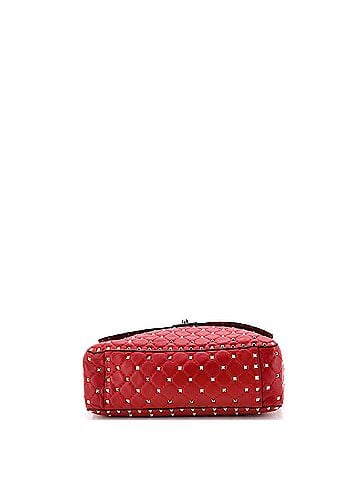 Valentino Garavani Rockstud Spike Flap Bag Quilted Leather Large (view 2)