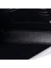 Saint Laurent 100% Leather Black Cassandra Chain Wallet Leather Mini One size - photo 5
