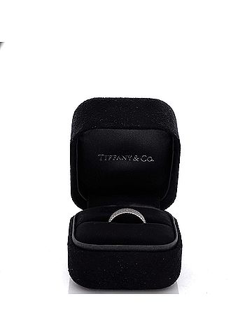 Tiffany & Co. Metro 5 Rows Ring 18K White Gold and Diamonds (view 2)