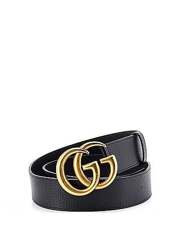 Gucci GG Marmont Belt Leather Wide (view 1)