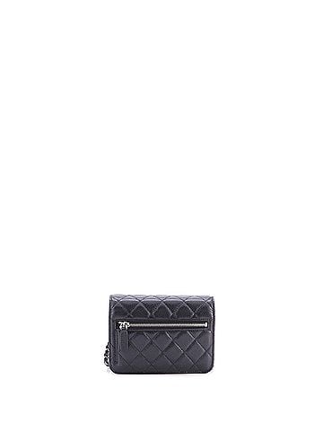 Chanel Wallet on Chain Quilted Caviar Mini (view 2)