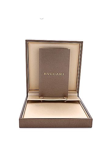Bvlgari Bvlgari Bvlgari Stud Earrings 18K Rose Gold and Diamonds (view 2)