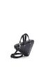 Balenciaga 100% Leather Black Triangle Duffle Bag Leather Small One size - photo 3