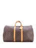 Louis Vuitton 100% Coatead Canvas Brown Keepall Bag Monogram Canvas 55 One size - photo 1