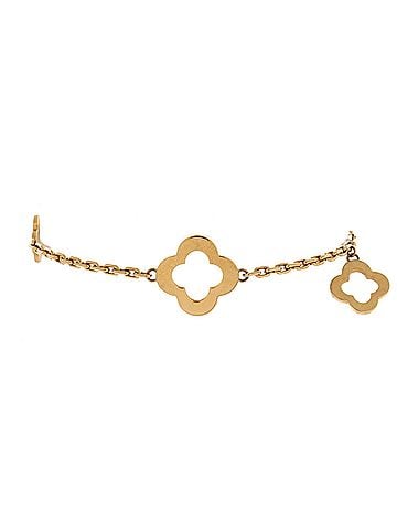 Van Cleef & Arpels Byzantine Alhambra 3 Motifs Bracelet 18K Yellow Gold (view 1)