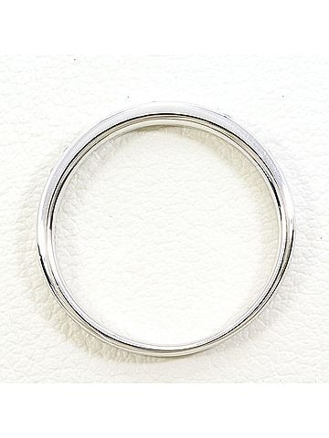 Unbranded K10 10K WG White Gold Ring with 0.09ct Diamond, Total Weight 1.8g, Like New Condition. (view 2)