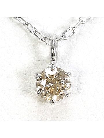 Unbranded K10 10K WG White Gold Necklace with 0.08ct Diamond, Total Weight 0.7g, 40cm, Like New Condition (view 1)