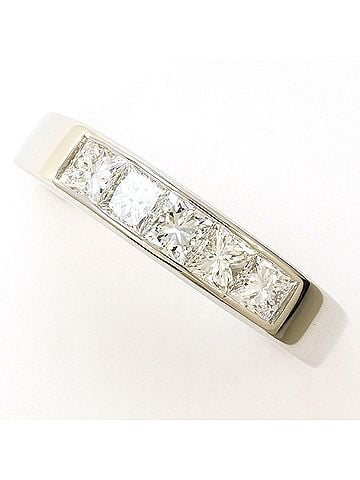Unbranded PT850 Platinum Ring with 1 Diamond (0.84ct), Certificate of Authenticity, Total Weight 7.1g, Like New Condition. (view 1)