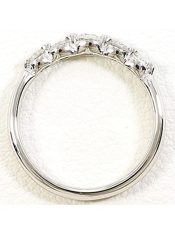 Unbranded PT900 Platinum Ring with 0.30ct Diamond, Total Weight Approx. 2.2g, Used Jewelry, Like New Condition (view 2)