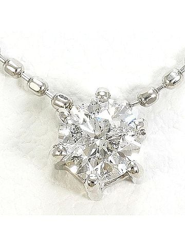 Unbranded PT900 Platinum PT850 Necklace with 0.20ct Diamond, Total Weight Approx. 1.6g, 40cm, Jewelry, Used, Like New Condition (view 1)