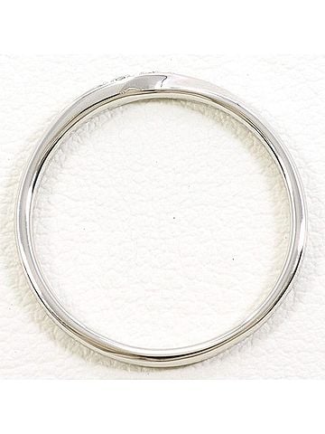 Unbranded PT900 Platinum Ring with Diamond, Total Weight Approx. 1.9g, Used Jewelry, Like New Condition (view 2)