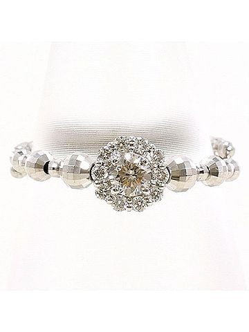 Unbranded PT950 PT850 Ring, Free Size, 0.20ct Diamond, Total Weight Approx. 1.1g, Jewelry, Used/Like New Condition (view 1)