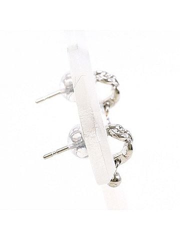 Unbranded PT900 Platinum Earrings, Total Weight Approx. 0.8g, Jewelry, Used, Like New Condition (view 2)