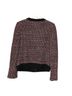 St. John Tweed Black Red White Cardigan Size P (petite) - photo 2